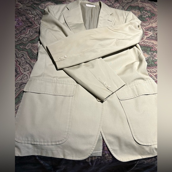 Brooks Brothers Other - Brooks Brothers men’s Blazer Khaki color see photos description for measurements